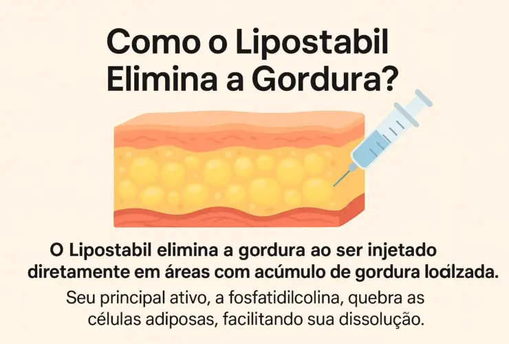 Como o Lipostabil Elimina a Gordura